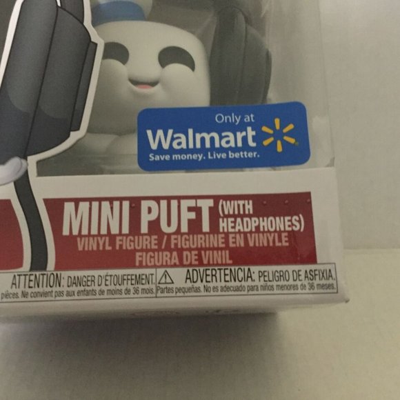 NEW Ghostbusters Mini Puft with Headphones Exclusive Funko Pop Figure #939 - Picture 3 of 8